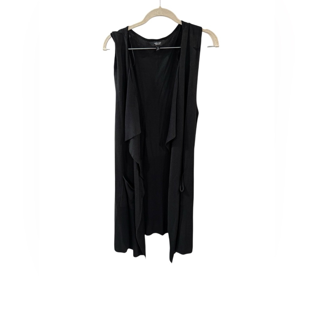 Simply Vera Vera Wang Black Sleeveless Sweater
